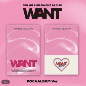 Solar 2nd Single Album (WANT)