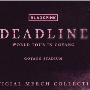 Blackpink World Tour (Deadline) In Goyang Official Merch Collection 2nd Preorder