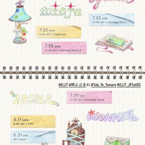 ILLIT JAPAN 1st Single Album [Time Stops]