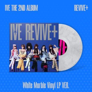 IVE 2nd Album [REVIVE+] (White Marble Vinyl LP Ver.) (Limited Edition)
