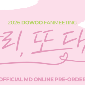 2026 DO WOO FANMEETING [We, Once Again] OFFICIAL MD