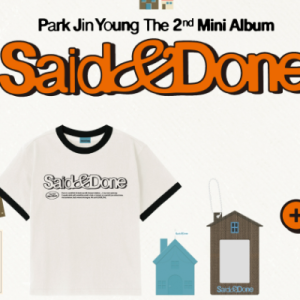 Park Jin Young The 2nd Mini Album [Said&Done] POP UP MD